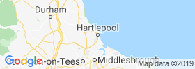 Hartlepool map